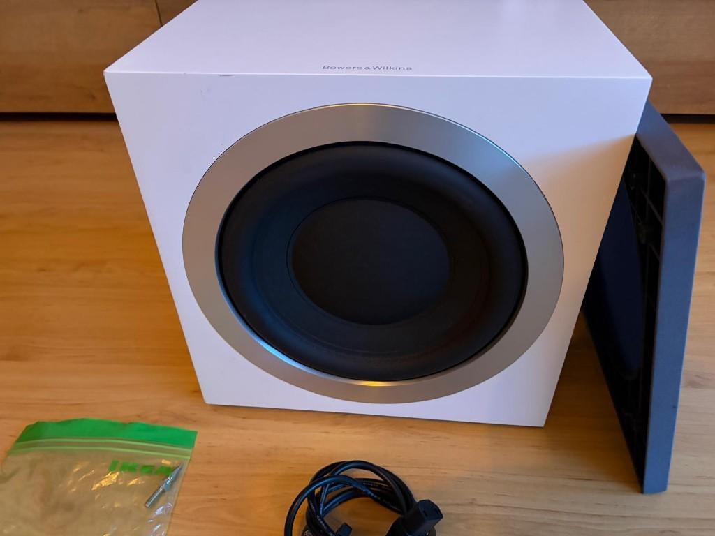 B&W Bowers & Wilkins ASW 10CM S2 als nieuw 500 watt, Ophalen, Subwoofer, Zo goed als nieuw, Bowers & Wilkins (B&W)