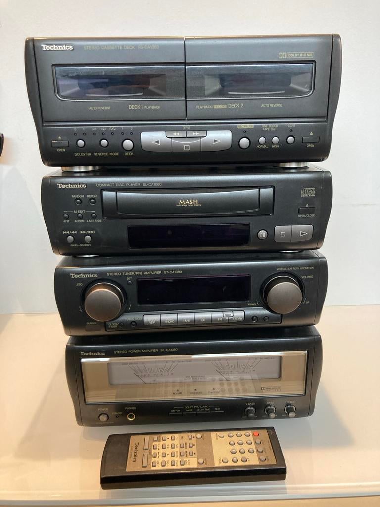 Technics Stereo Set - SE-CA1080, ST-CA1080, SL-CA1060, Overige merken, Tuner of Radio, Zo goed als nieuw, Losse componenten