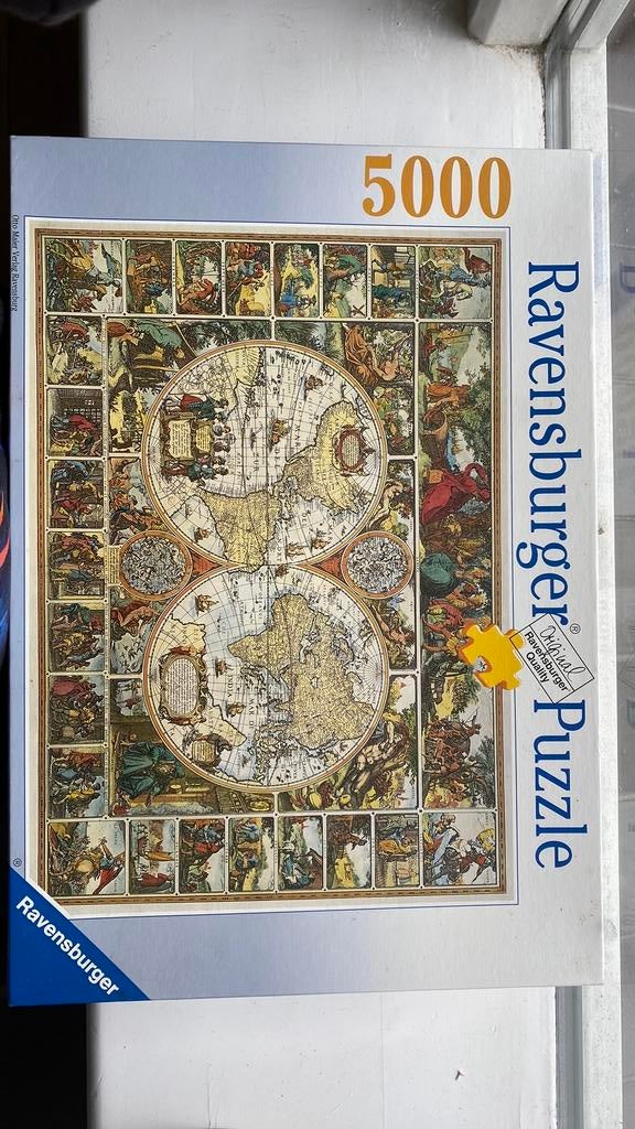 Ravensburg Puzzel 5000, Ophalen of Verzenden, Meer dan 1500 stukjes, Nieuw, Legpuzzel