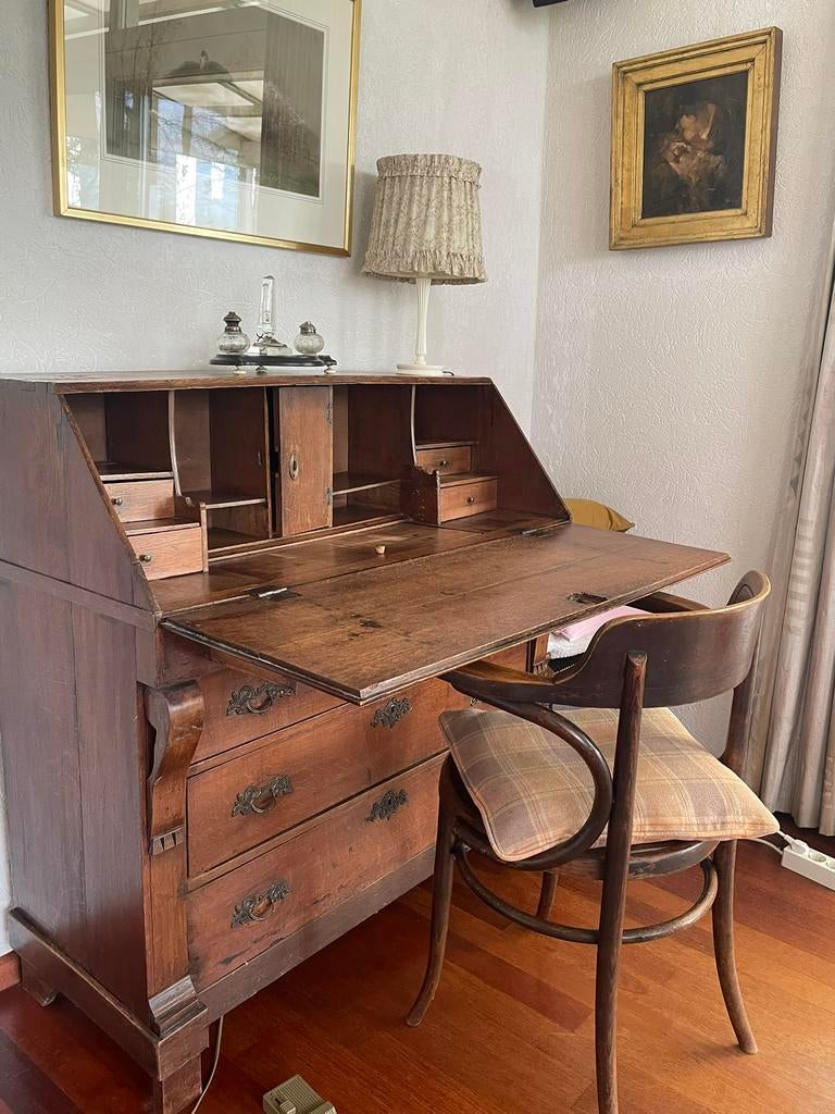 Antiek secretaire bureau, Huis en Inrichting, Kasten | Secretaires, Ophalen, Gebruikt, Antiek