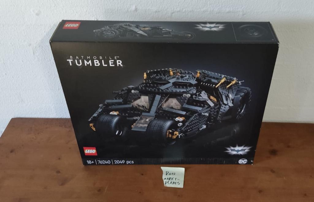 LEGO 76240 Batman Batmobile Tumbler, Ophalen of Verzenden, Nieuw, Complete set, Lego
