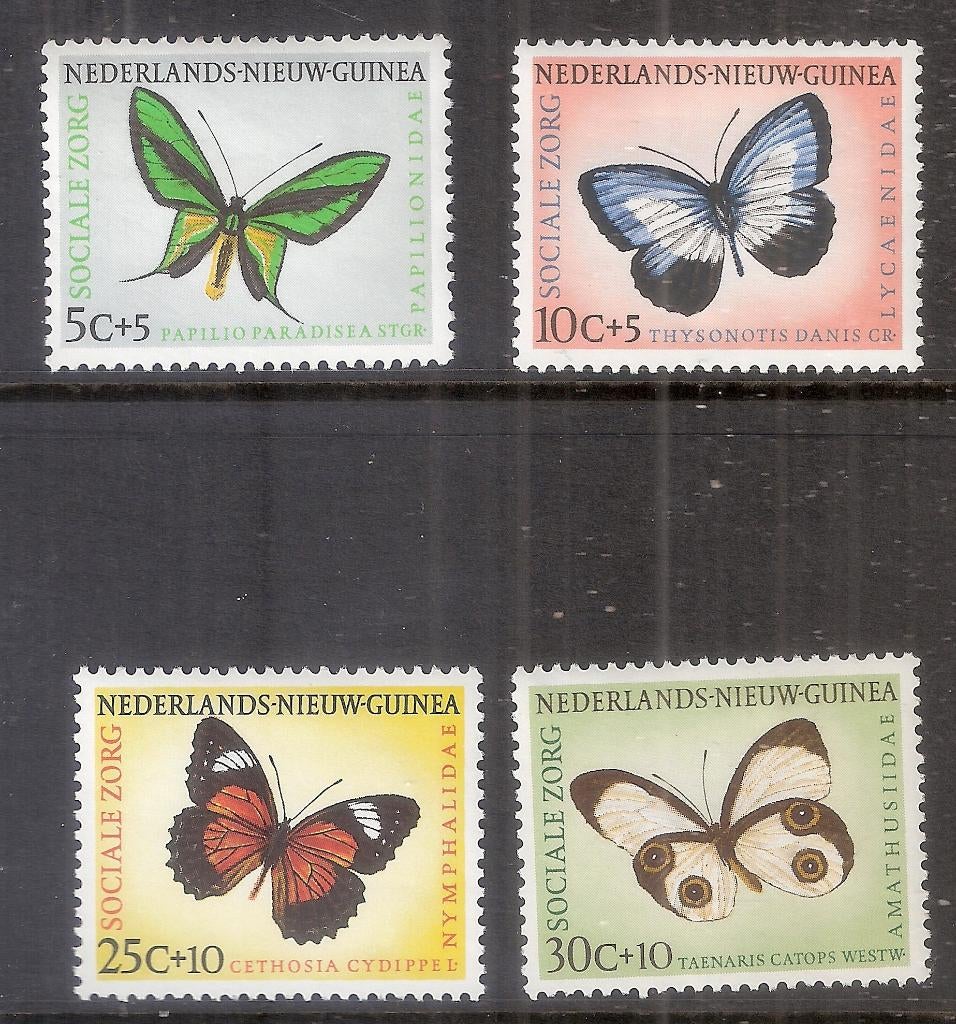 Nederlands Nieuw Guinea 63/66 Postfris, Ophalen of Verzenden, Postfris, Nieuw-Guinea