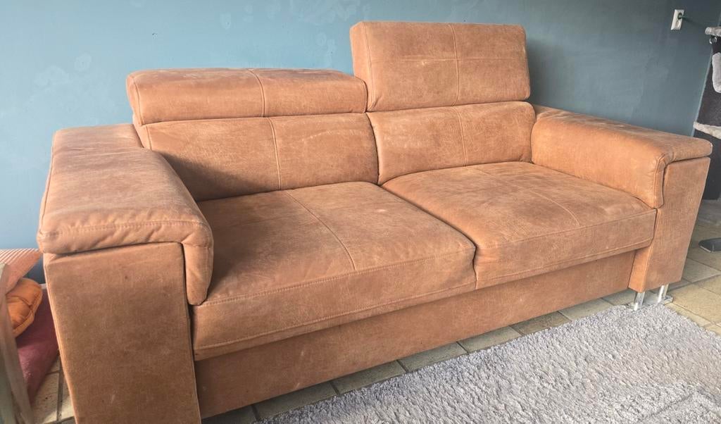 *gratis* bankstel 2.5 zits & ruime stoel, Ophalen, Gebruikt, 75 tot 100 cm