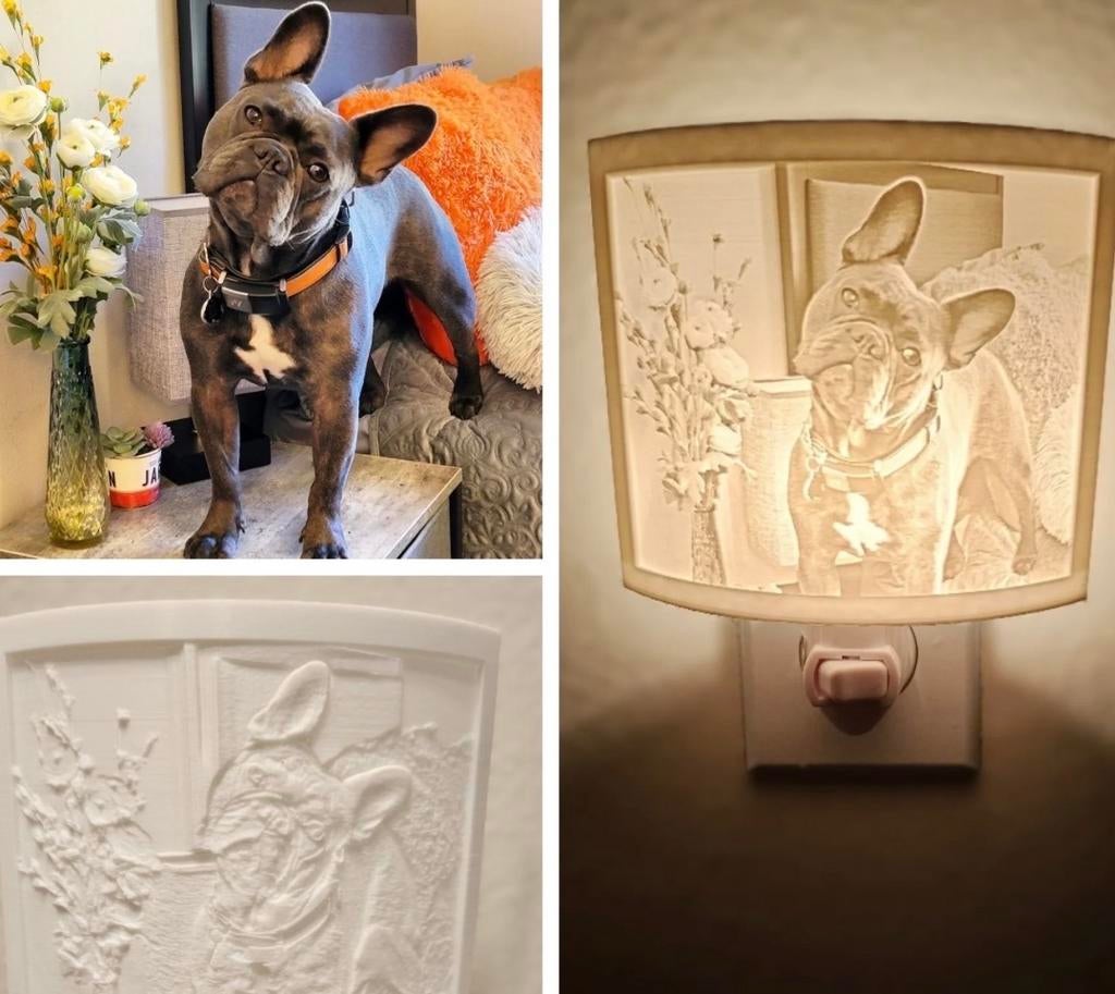 Gepersonaliseerde 3D-geprinte lamp en nachtlamp, Ophalen of Verzenden, Nieuw