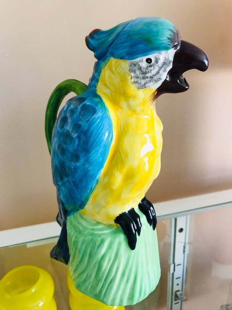 🦜&k klevering kan vaas design nieuw ara  papegaai, Ophalen of Verzenden, Nieuw