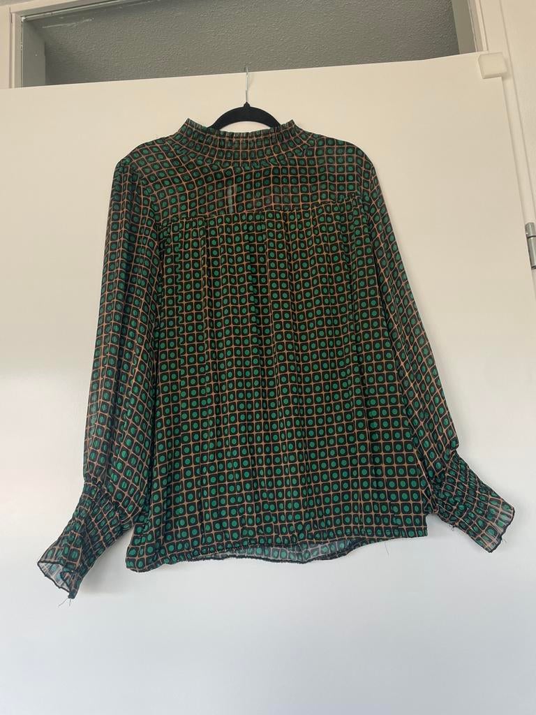 Tessa Koops blouse maat XL, Ophalen of Verzenden, Zo goed als nieuw, Maat 46/48 (XL) of groter, Groen