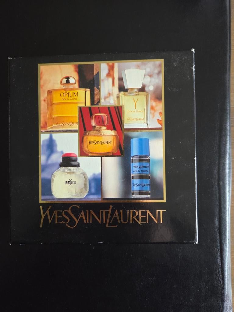 Yves Saint Laurent Miniatuur Parfum Set - Vintage Collectie, Ophalen of Verzenden, Nieuw