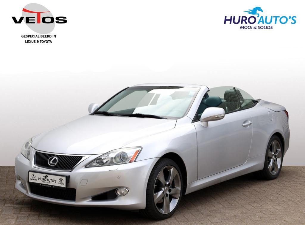 Lexus IS Cabriolet 250C Executive | Mark Levinson | Leder |, Auto's, Automaat, 12 maanden, Gebruikt, Zwart