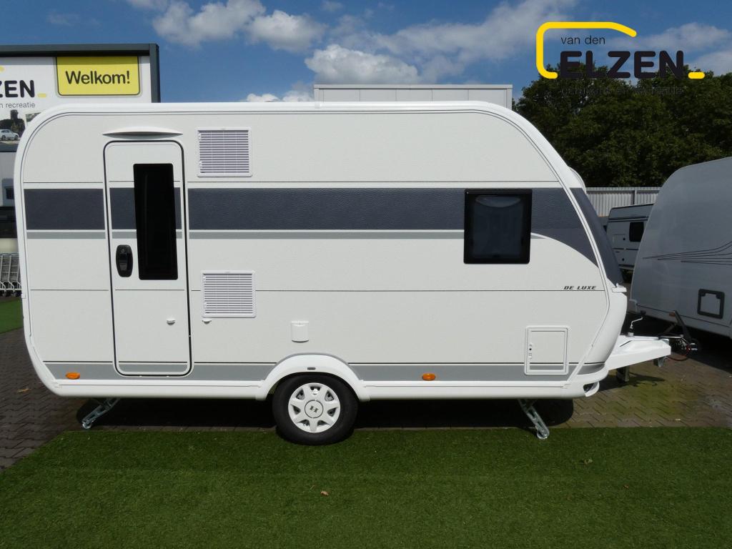 Hobby De Luxe 400 SFE Model 2026 Bekl. Nero Sol, Hobby, Bedrijf, Treinzit, Tot en met 3