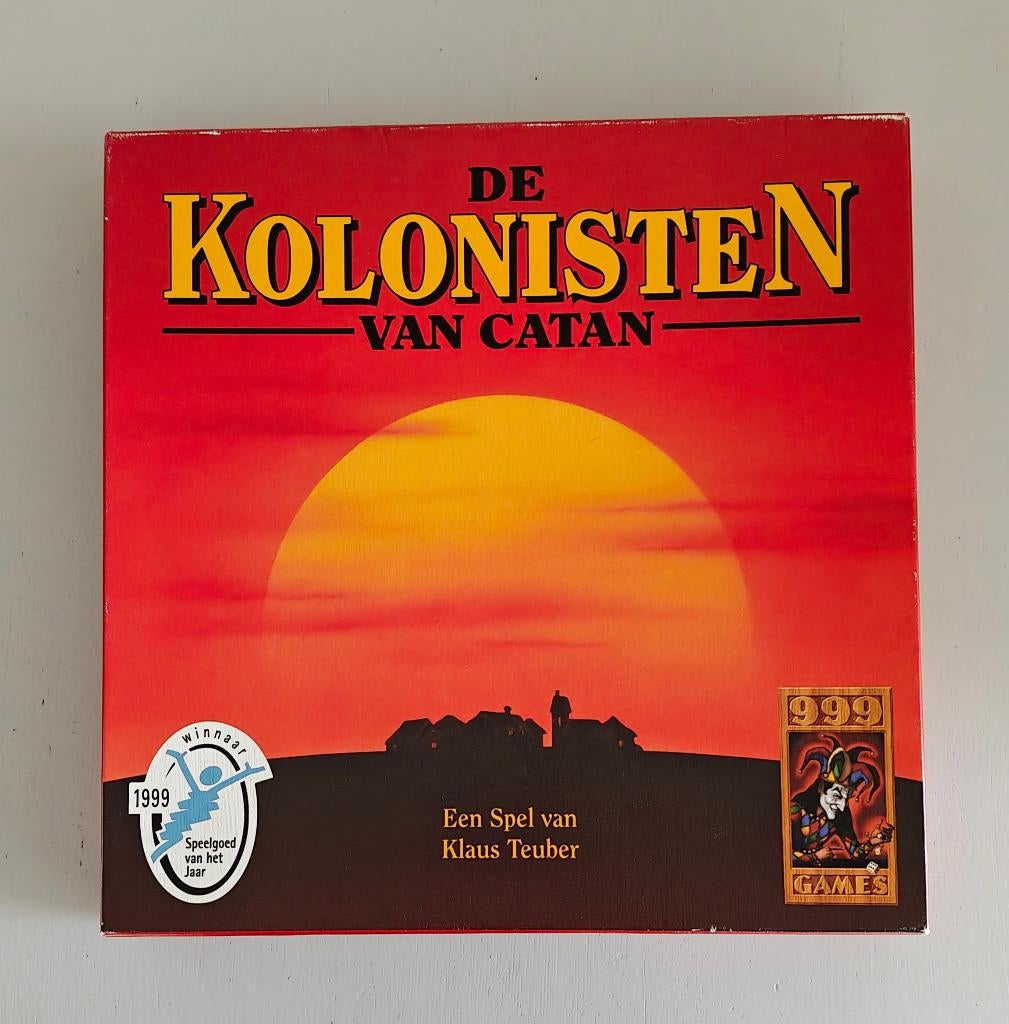 KOLONISTEN van Catan (houten versie), Hobby en Vrije tijd, Gezelschapsspellen | Bordspellen, Ophalen of Verzenden, Zo goed als nieuw