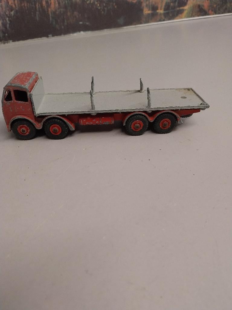 Te koop 4-as Foden bakwagen schaal 1/50 van Dinky Toys, Hobby en Vrije tijd, Modelauto's | 1:50, Ophalen of Verzenden, Gebruikt