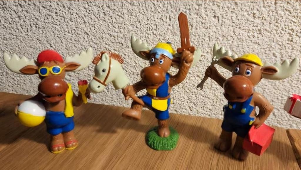 IKEA eland 6 verschillende poppetjes en meer gave figuurtjes, Ophalen of Verzenden, Zo goed als nieuw