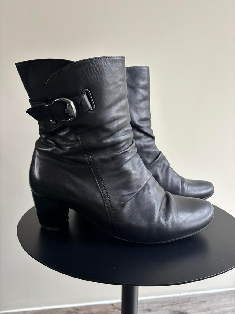 Ara leren caprice laars maat 41, nette staat!, Kleding | Dames, Schoenen, Ophalen of Verzenden, Gedragen, Zwart, Lage of Enkellaarzen