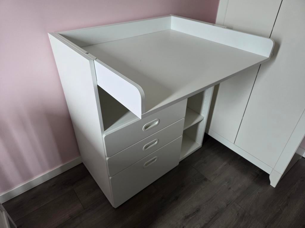 IKEA SMÅSTAD Commode met lades en open vakken, Kinderen en Baby's, Kinderkamer | Commodes en Kasten, Ophalen, Gebruikt, Commode