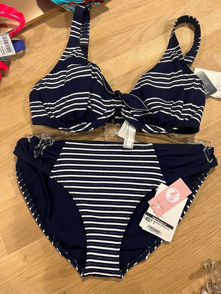 Prima Donna bikini top 70D slip 40 NIEUW!! Set nu €37,50, Ophalen of Verzenden, Nieuw, Blauw, Bikini