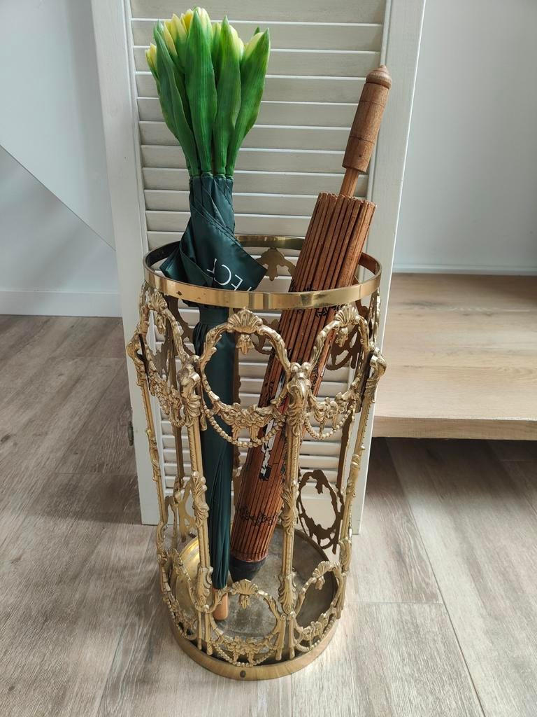 Paraplubak messing, Ophalen, Metaal