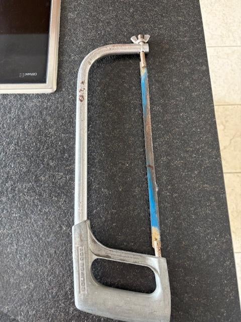 metaalzaag, Doe-het-zelf en Verbouw, Ophalen of Verzenden, Gebruikt