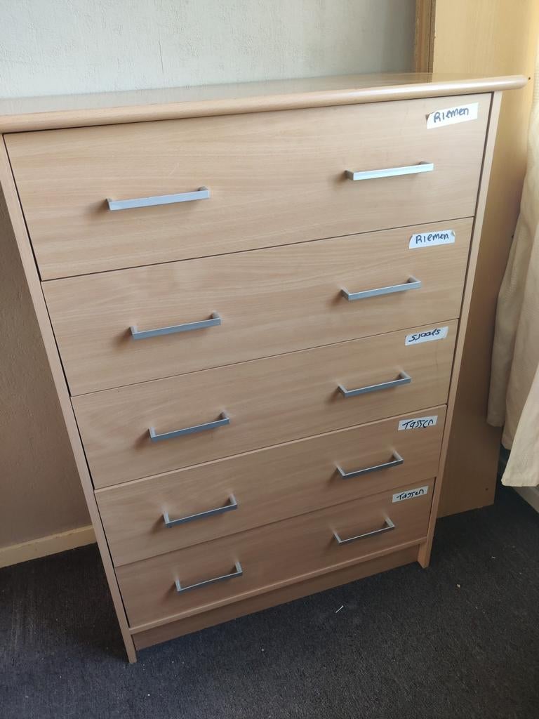 Ladekast met 6 laden, Huis en Inrichting, Kasten | Ladekasten, 5 laden of meer, Ophalen, 25 tot 50 cm, 50 tot 100 cm