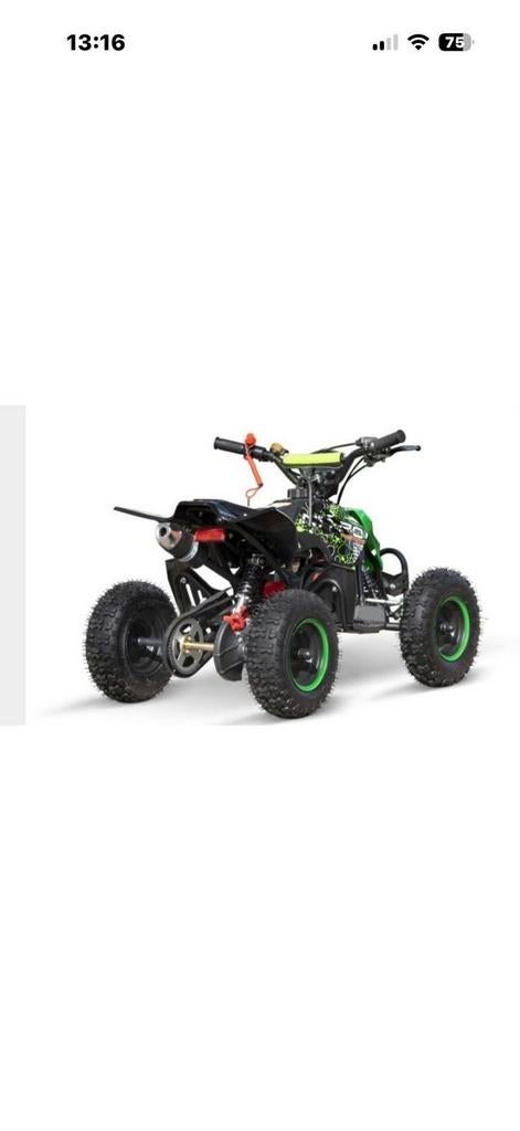 Kinder quad atv crosser crossmotor motor pitbike dirtbike, Kinderen en Baby's, Speelgoed | Buiten | Accuvoertuigen, Ophalen of Verzenden