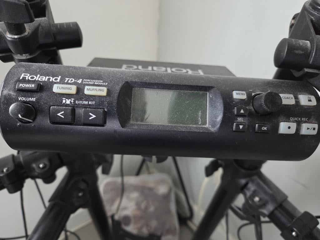 Roland TD-4 Elektronisch Drumstel - Compleet en Goed, Muziek en Instrumenten, Ophalen of Verzenden, Gebruikt, Roland, Elektronisch