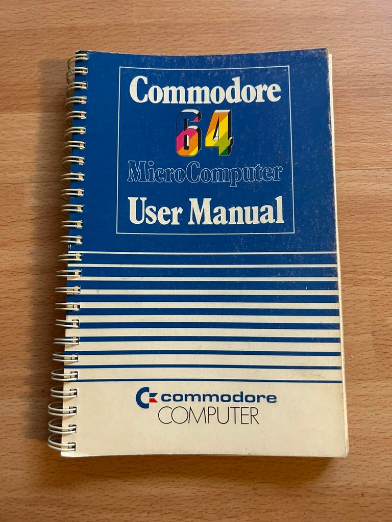 Commodore 64 MicroComputer User Manual (zwart wit), Computers en Software, Ophalen of Verzenden