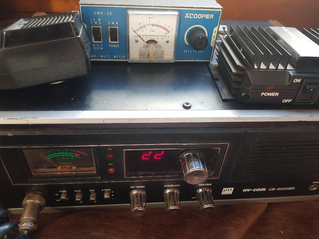 27mc set, Telecommunicatie, Ophalen of Verzenden, Zo goed als nieuw, Zender en Ontvanger