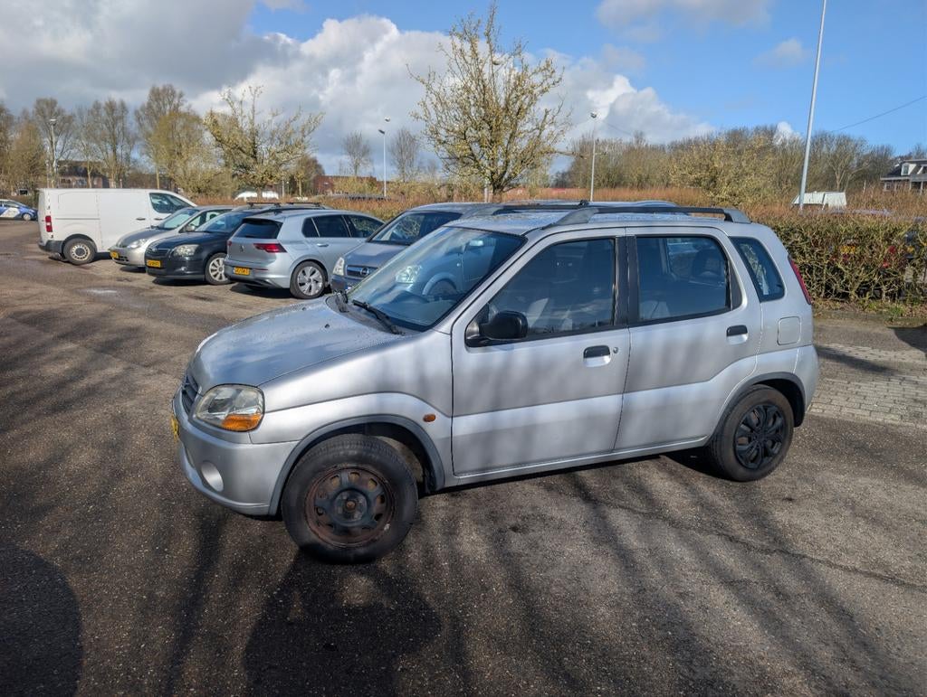 Suzuki Ignis 1.3 GL 2001 Grijs, Auto's, Suzuki, Voorwielaandrijving, 83 pk, 31 €/maand, Ignis