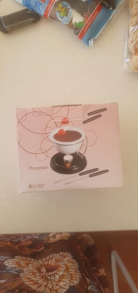 Chocolade fondueset, Ophalen of Verzenden