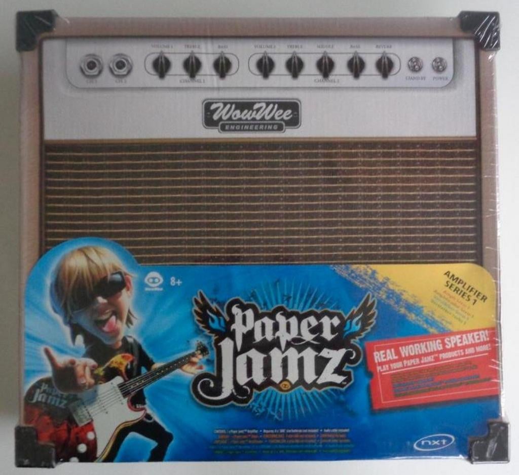 Paper Jamz Gitaar Versterker - Nieuw in Verpakking, Muziek en Instrumenten, Versterkers | Bas en Gitaar, Ophalen of Verzenden