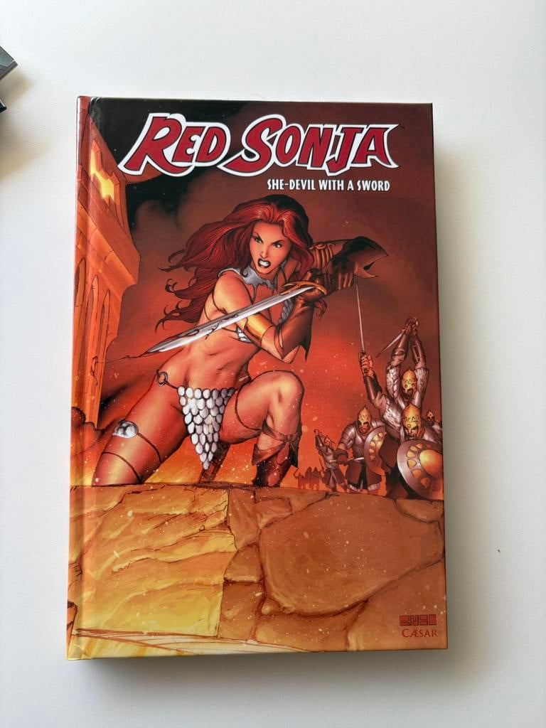 Red Sonja HC - signed by the author - She Devil with a sword, Eén comic, Ophalen of Verzenden, Zo goed als nieuw, Amerika