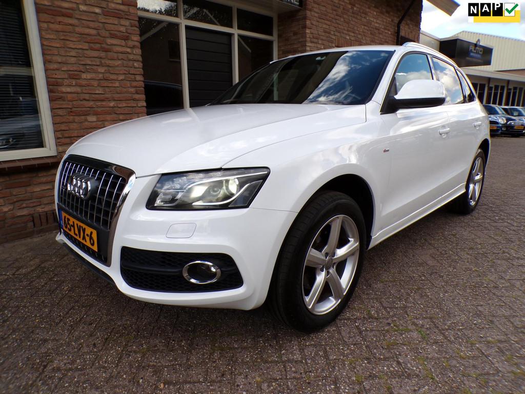 Audi Q5 2.0 TFSI quattro Pro Line -S Automaat / Navi, Auto's, Audi, Automaat, Gebruikt, Zwart, 4 cilinders