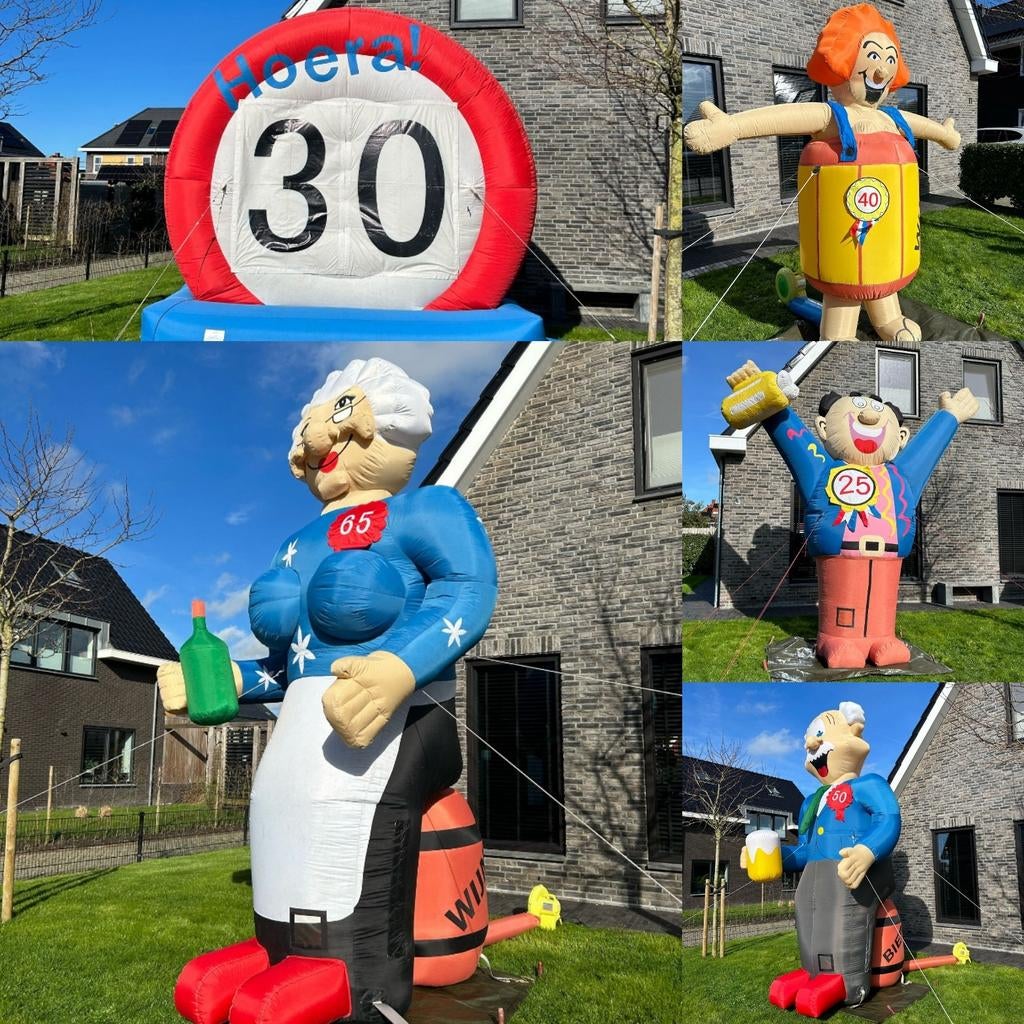 Verschillende opblaaspoppen te huur | Stiens en omgeving, Ophalen, Abraham of Sarah