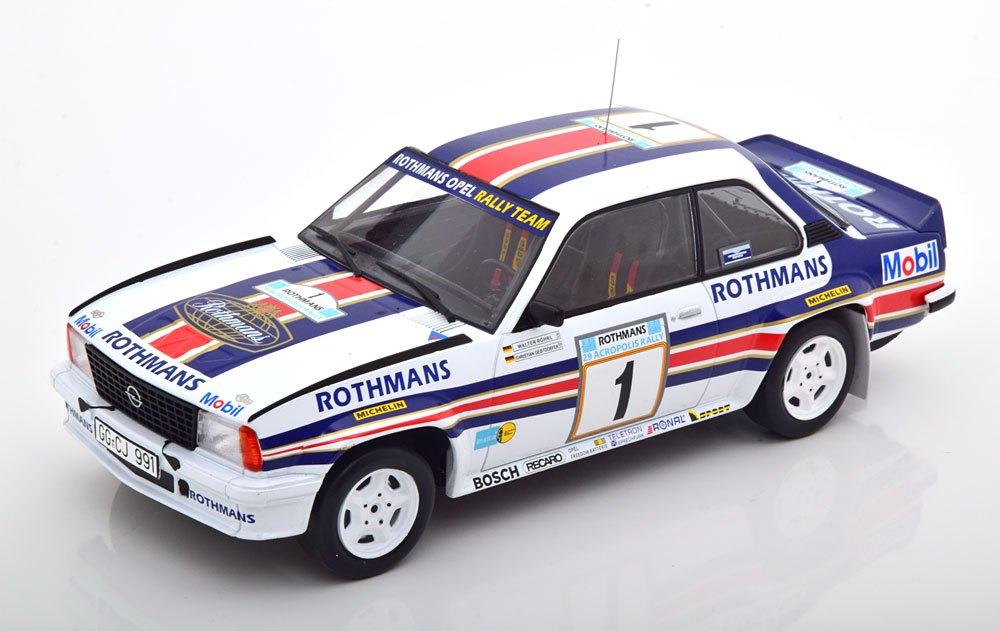 Opel Ascona 400 #1 Rally Acropolis 1982 Rothmans World Champ, Hobby en Vrije tijd, Modelauto's | 1:18, Overige merken, Auto, Info@speidel.de