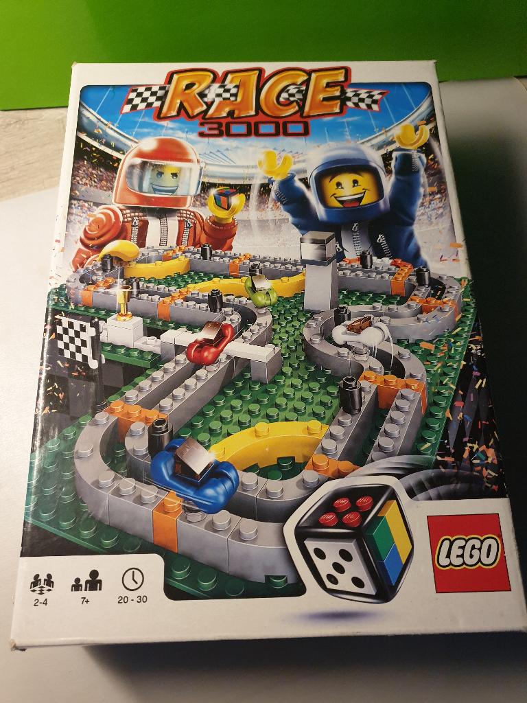 Lego 3839 - Race 3000, Compleet, Gebruikt, Overige thema's, Lego