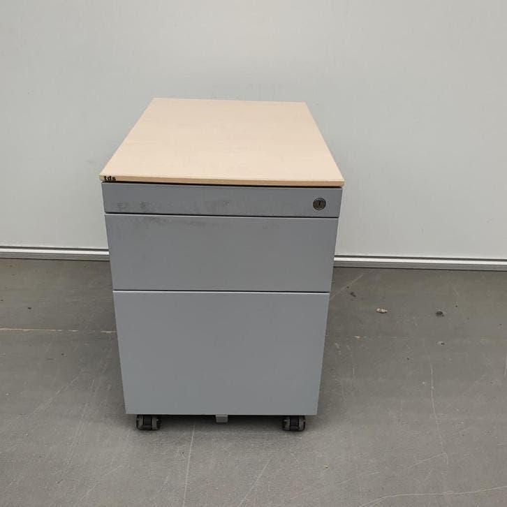 TDS ladekast met 3 laden verrijdbaar - 59x40x60 cm, Huis en Inrichting, Ophalen, Minder dan 50 cm, Gebruikt, 3 of 4 laden
