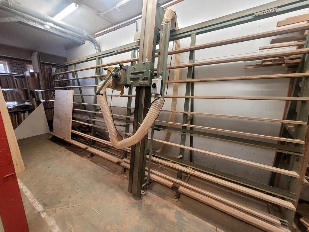 Harwi Platenzaag - Zeer fijne machine, zo goed als nieuw, Ophalen, 70 mm of meer, Overige typen, Zo goed als nieuw