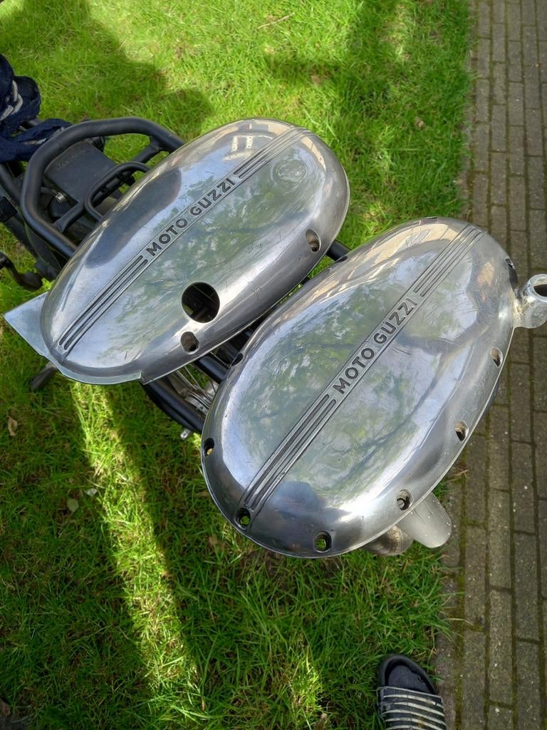 Moto Guzzi Stornello motor deksels, Ophalen of Verzenden, Gebruikt