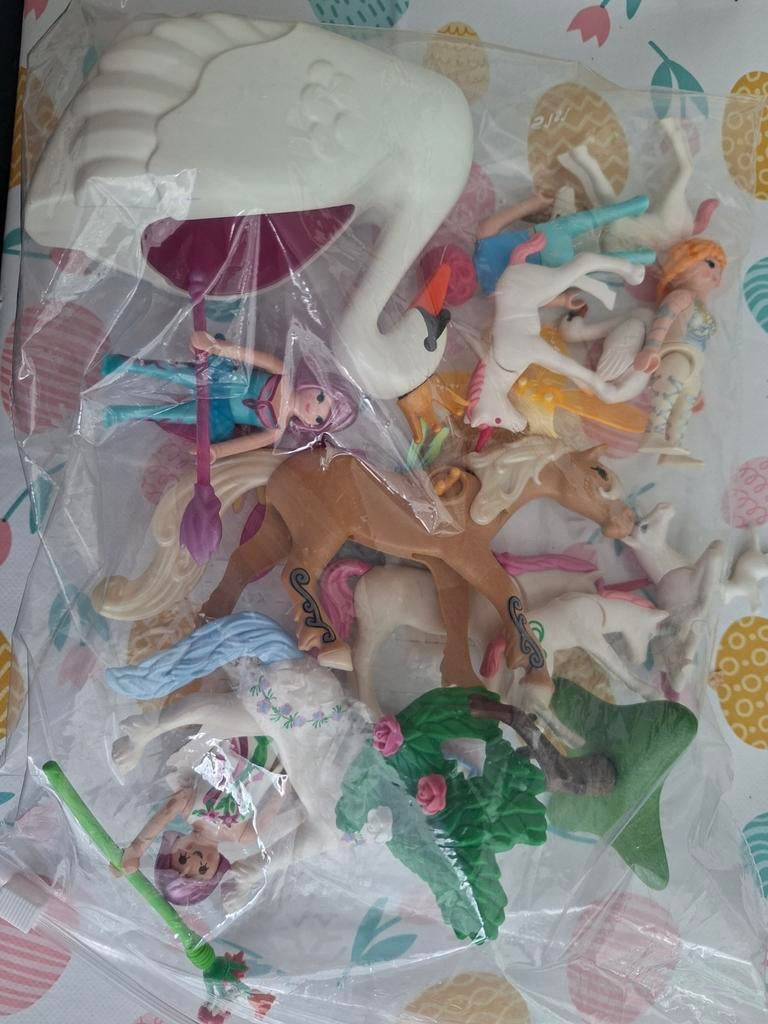 Playmobil feetjes en prinsessen met dieren, Ophalen of Verzenden