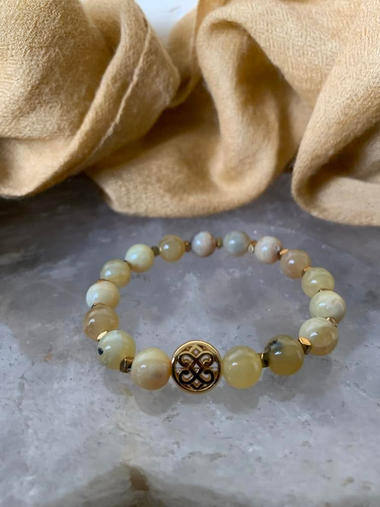 Opaal Andes vreugde creatief beschermt geluk intuïtie SALE, Sieraden, Tassen en Uiterlijk, Kettingen, Geel, Nieuw, Verstelbaar