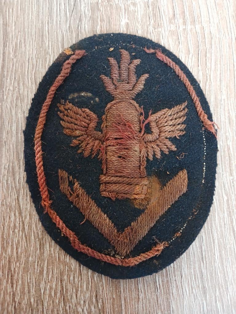 Kriegsmarine Flak Maschinenwaffen Führer, Verzamelen, Ophalen of Verzenden, Marine, Duitsland, Embleem of Badge