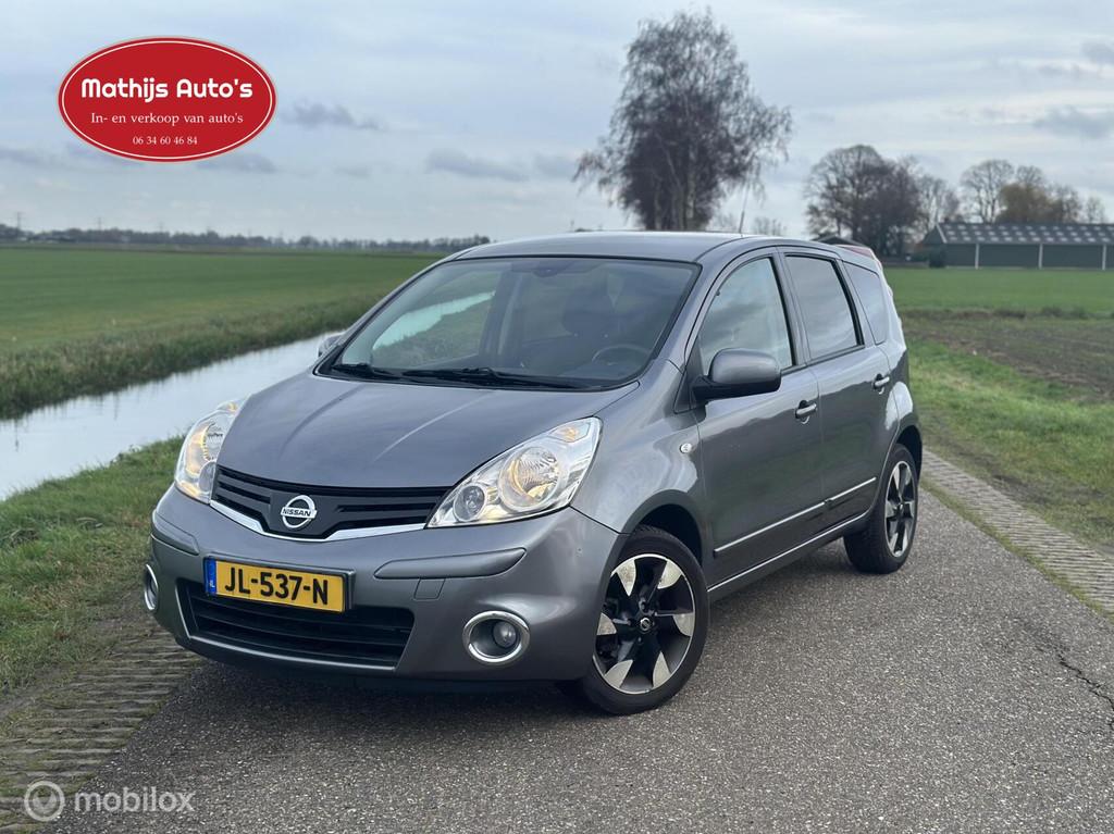 Nissan Note 1.6 Life + Automaat Navi Trekhaak!, Euro 5, 15 km/l, 750 kg, 4 cilinders