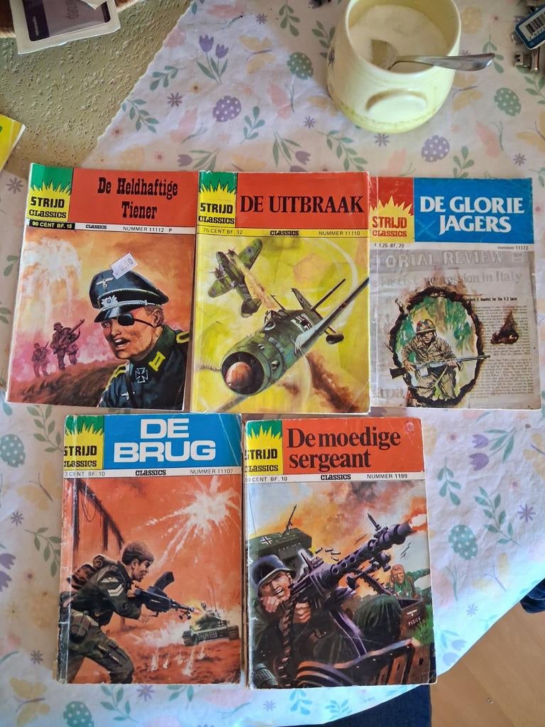 Strijd Classics Stripboeken - Oorlog en Avontuur, Boeken, Stripboeken, Meerdere stripboeken, Ophalen of Verzenden, Gelezen