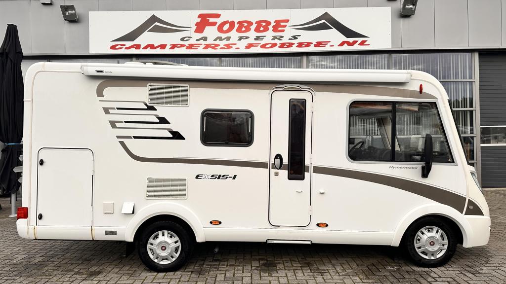 Automaat met Dwarsbed en Hefbed De Hymer Exsis I580 57dkm, Automaat, Ringverwarming, Fiat, Koelkast