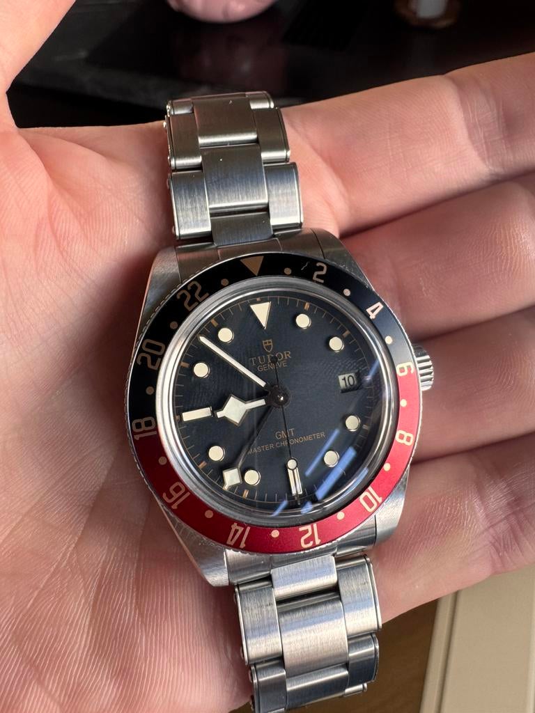 Tudor Black Bay 58 GMT, Ophalen of Verzenden, Zo goed als nieuw, Staal, Overige merken