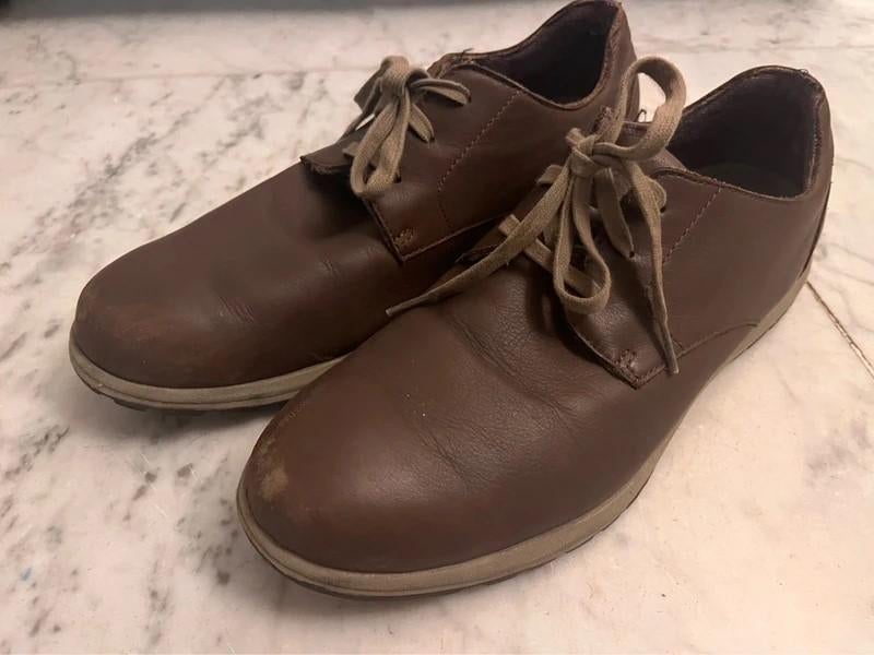 Columbia lederen veterschoen (maat 45), Columbia, Bruin, Ophalen of Verzenden, Zo goed als nieuw