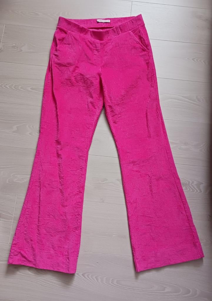 Studio Anneloes flair ribstof broek, L, Studio Anneloes, Maat 42/44 (L), Ophalen of Verzenden, Zo goed als nieuw