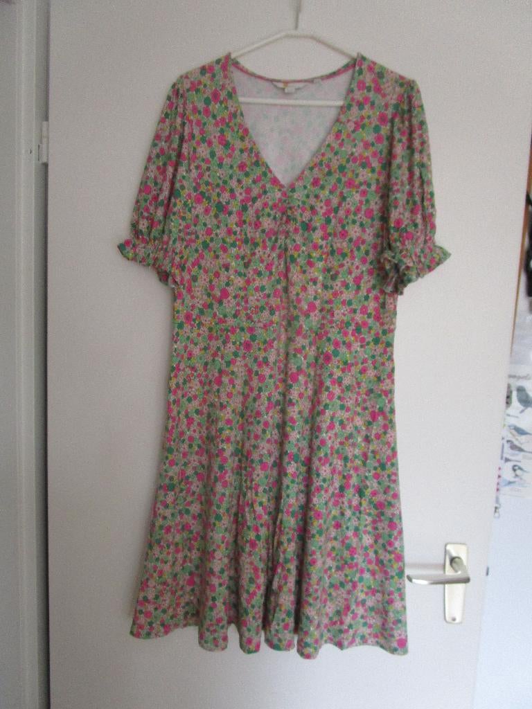 Boden jurk maat 40 -42 korte mouw roze, Kleding | Dames, Boden, Maat 42/44 (L), Ophalen of Verzenden, Zo goed als nieuw