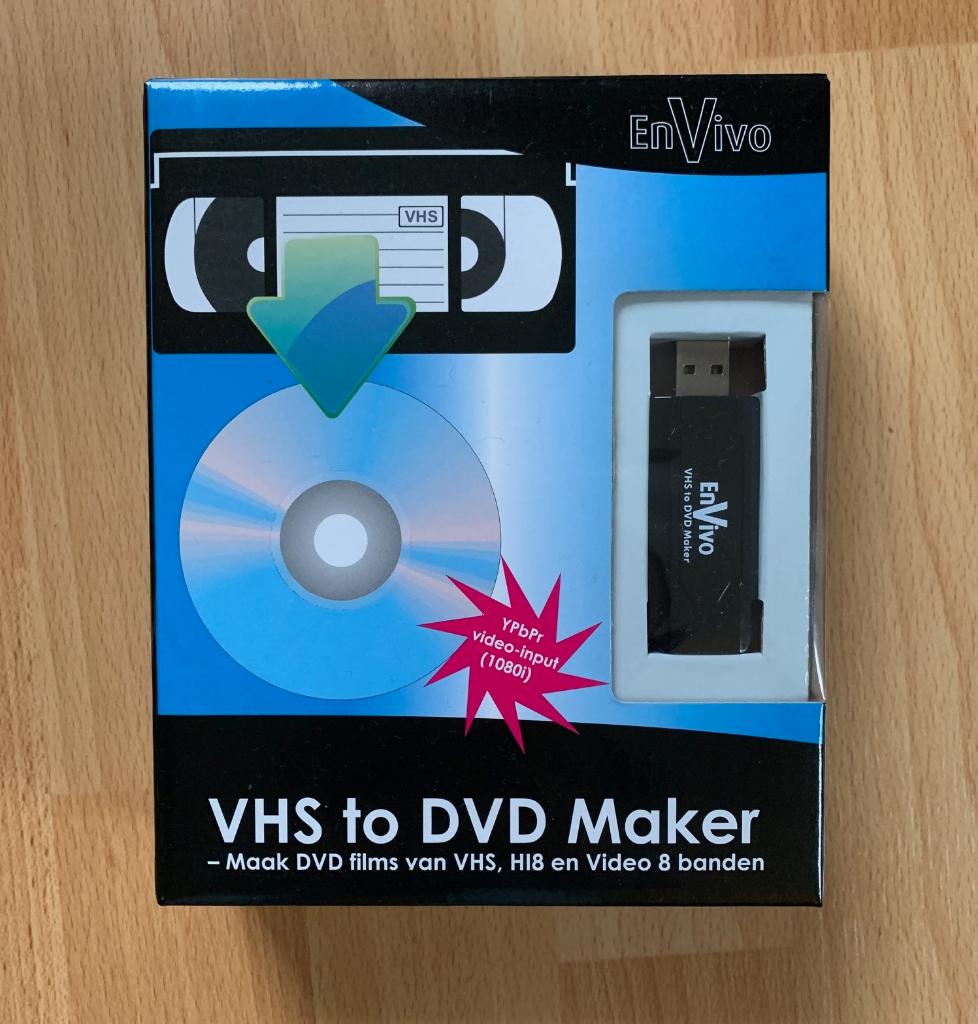 VHS to DVD Maker NIEUW, Ophalen of Verzenden, Nieuw