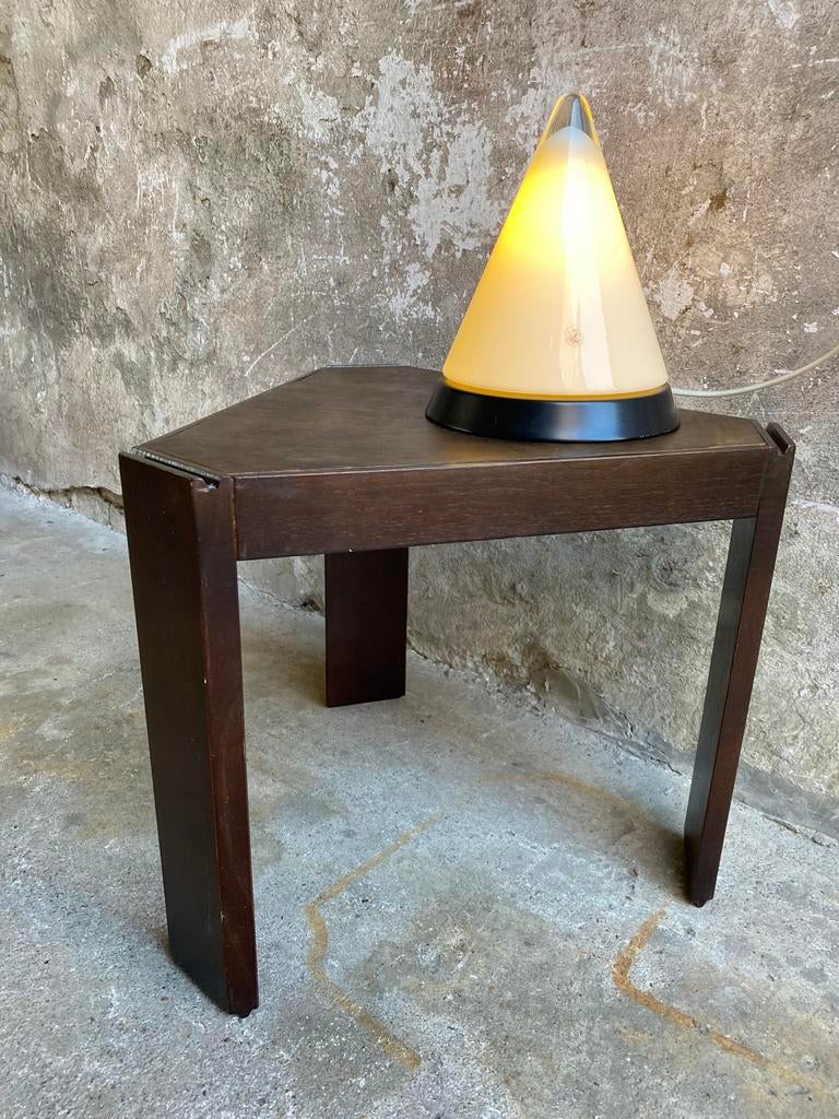 Peill en Putzler glazen teepee cone lamp , jaren 80, Ophalen of Verzenden, Huis en Inrichting