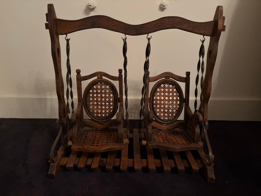 Antieke poppenschommel, Antiek en Kunst, Ophalen